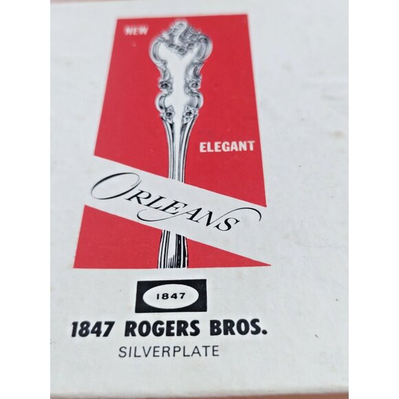 Vintage 1847 Rogers Bros. Silverplate Demitasse Spoon Set(4) original box 1964 - Picture 13 of 13